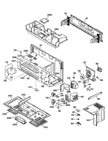 02 - Section2 parts for Ge Microwave RVM125K03 from AppliancePartsPros.com