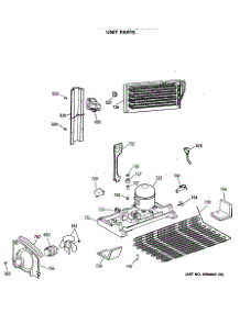 06 - Unit Parts parts for Ge Refrigerator CTE21GASTRWH from AppliancePartsPros.com