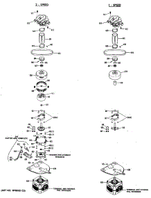 05 - 2 - Speed parts for Ge Washer WLW3610SALWW from AppliancePartsPros.com
