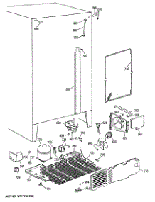 04 - Section4 parts for Ge Refrigerator CSX20GWSMAD from AppliancePartsPros.com