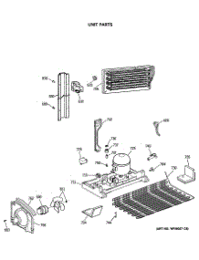 06 - Unit Parts parts for Ge Refrigerator CTH21GASRRAD from AppliancePartsPros.com