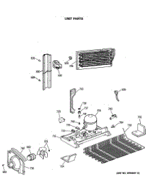 06 - Unit Parts parts for Ge Refrigerator CTX18LASGRWH from AppliancePartsPros.com
