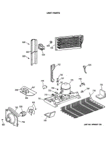 06 - Unit Parts parts for Ge Refrigerator CTE24GATHRWH from AppliancePartsPros.com