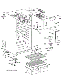 02 - Section2 parts for Ge Refrigerator CTE16CYTBRWH from AppliancePartsPros.com