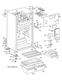 02 - Section2 parts for Ge Refrigerator CTX16BYTBRAD from AppliancePartsPros.com