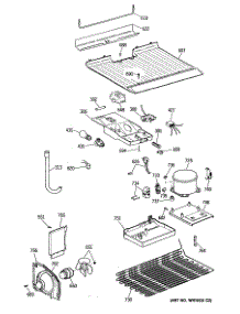 03 - Section3 parts for Ge Refrigerator CTX16BYTBRAD from AppliancePartsPros.com