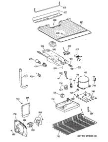 03 - Section3 parts for Ge Refrigerator CTH16BYTFRAD from AppliancePartsPros.com