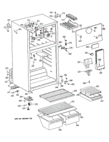02 - Section2 parts for Ge Refrigerator CTX16BYTDRAD from AppliancePartsPros.com