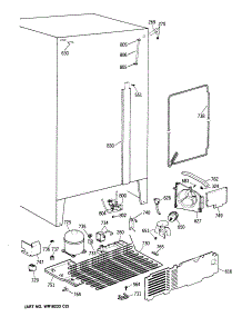 04 - Section4 parts for Ge Refrigerator CSX22BCXAWH from AppliancePartsPros.com