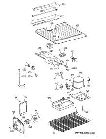 03 - Section3 parts for Ge Refrigerator CTX14LYTGRWH from AppliancePartsPros.com