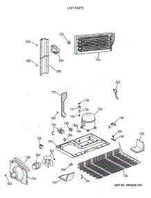 06 - Unit Parts parts for Ge Refrigerator CTX18EAXERWH from AppliancePartsPros.com