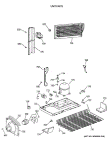 06 - Unit Parts parts for Ge Refrigerator CTX18CAXARWH from AppliancePartsPros.com