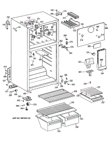 02 - Section2 parts for Ge Refrigerator MTX14EYTDRAD from AppliancePartsPros.com