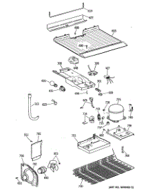 03 - Section3 parts for Ge Refrigerator MTX14EYTDRAD from AppliancePartsPros.com