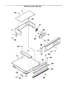 03 - Section3 parts for Ge Oven JGRS14GEV1BB from AppliancePartsPros.com