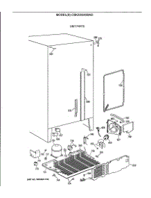 04 - Unit Parts parts for Ge Refrigerator CSK22GAXBAD from AppliancePartsPros.com