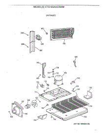 06 - Unit Parts parts for Ge Refrigerator CTG18GAXERWW from AppliancePartsPros.com