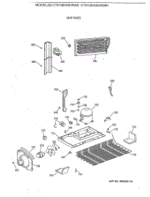 06 - Unit Parts parts for Ge Refrigerator CTH18EAXHRWH from AppliancePartsPros.com