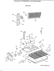 06 - Unit Parts parts for Ge Refrigerator CTT18GAXFRAA from AppliancePartsPros.com