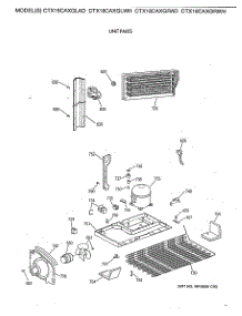 06 - Unit Parts parts for Ge Refrigerator CTX18CAXGRAD from AppliancePartsPros.com