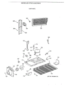 06 - Unit Parts parts for Ge Refrigerator CTX21LAXCRWH from AppliancePartsPros.com