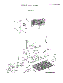 06 - Unit Parts parts for Ge Refrigerator CTX21LAXERWH from AppliancePartsPros.com