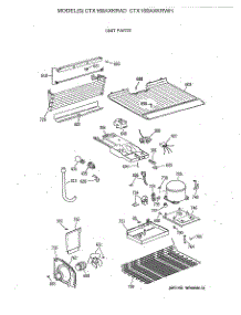 03 - Unit Parts parts for Ge Refrigerator CTX16BAXKRAD from AppliancePartsPros.com
