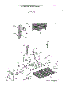 06 - Unit Parts parts for Ge Refrigerator CTX21LAXFRWH from AppliancePartsPros.com