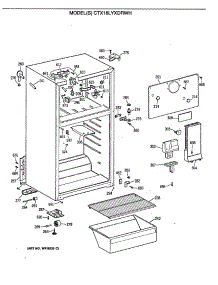 02 - Section2 parts for Ge Refrigerator CTX18LYXDRWH from AppliancePartsPros.com