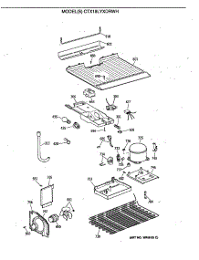03 - Section3 parts for Ge Refrigerator CTX18LYXDRWH from AppliancePartsPros.com