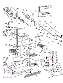 03 - Section3 parts for Ge Refrigerator TFHW24RRAWH from AppliancePartsPros.com