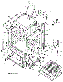 02 - Section2 parts for Ge Range JGBS12GER3 from AppliancePartsPros.com