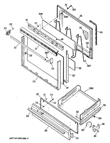 03 - Section3 parts for Ge Range JGBS12GER3 from AppliancePartsPros.com