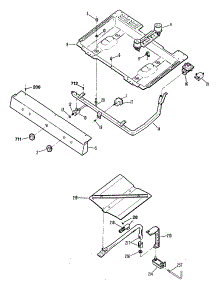 04 - Section4 parts for Ge Range JGBS12GER3 from AppliancePartsPros.com