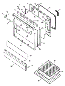 02 - Section2 parts for Ge Range JGBP24GEN5 from AppliancePartsPros.com