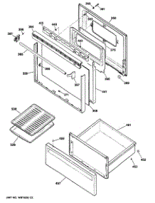 03 - Section3 parts for Ge Range JBS034R1 from AppliancePartsPros.com