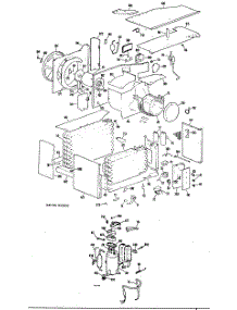 03 - Section3 parts for Ge Air Conditioner KD917DWD1 from AppliancePartsPros.com