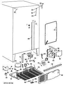 04 - Section4 parts for Ge Refrigerator CSXH24DLL from AppliancePartsPros.com