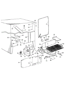 04 - Section4 parts for Ge Refrigerator CSX24DMA from AppliancePartsPros.com