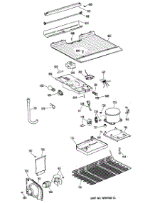 03 - Section3 parts for Ge Refrigerator CTEY16EPHRAD from AppliancePartsPros.com