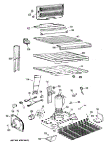 03 - Section3 parts for Ge Refrigerator CTX18GPBRAD from AppliancePartsPros.com