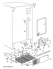 04 - Section4 parts for Ge Refrigerator CSE22DRAWH from AppliancePartsPros.com