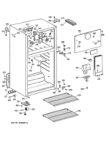 02 - Section2 parts for Ge Refrigerator CTX14LYTDRWH from AppliancePartsPros.com