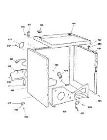 03 - Section3 parts for Ge Dryer DLL3980SAM from AppliancePartsPros.com
