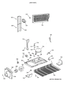 06 - Unit Parts parts for Ge Refrigerator CTX18BASCRWH from AppliancePartsPros.com