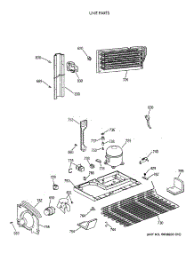 06 - Unit Parts parts for Ge Refrigerator CTX18LAXERWH from AppliancePartsPros.com