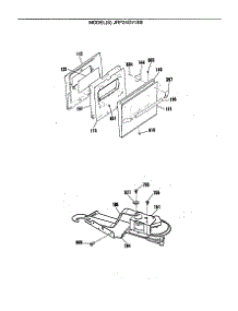 02 - Section2 parts for Ge Oven JRP24GV1BB from AppliancePartsPros.com