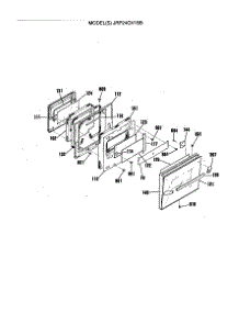 04 - Section4 parts for Ge Oven JRP24GV1BB from AppliancePartsPros.com