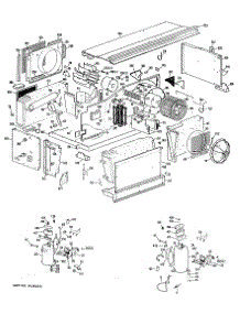 02 - Section2 parts for Ge Air Conditioner A3B788DACSD2 from AppliancePartsPros.com