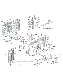 02 - Section2 parts for Ge Air Conditioner NTP04LAA1 from AppliancePartsPros.com